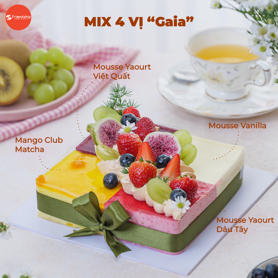 Bánh Mix Tropical – Mix 4 Vị Gaia