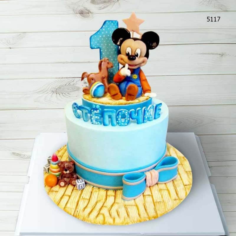 Bánh sinh nhật chuột Mickey tầng
