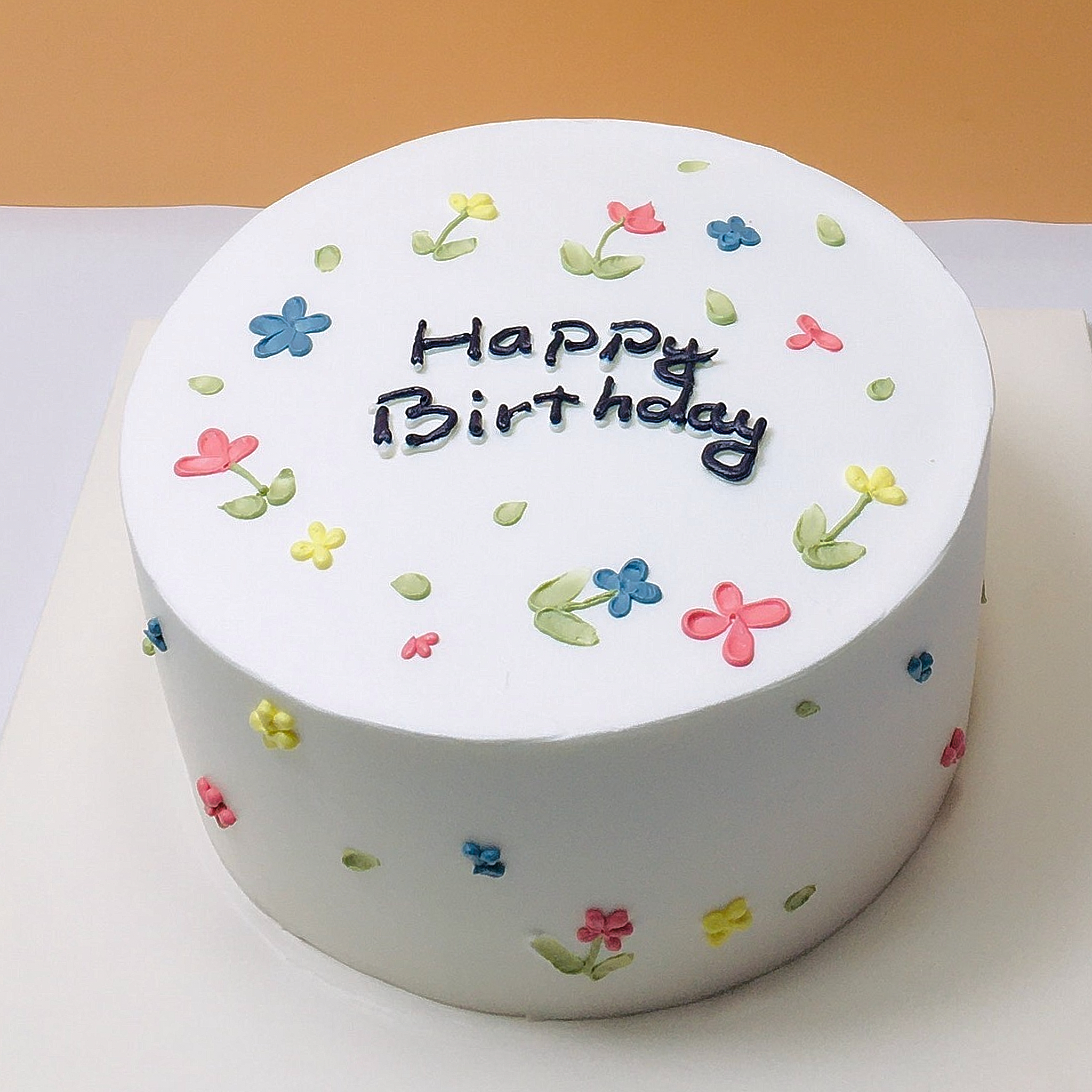 Bánh Sinh Nhật Tạo Hình Đơn Giản Dành Tặng Cho Ông Bà (Mẫu 49643) -  Friendship Cakes & Gift