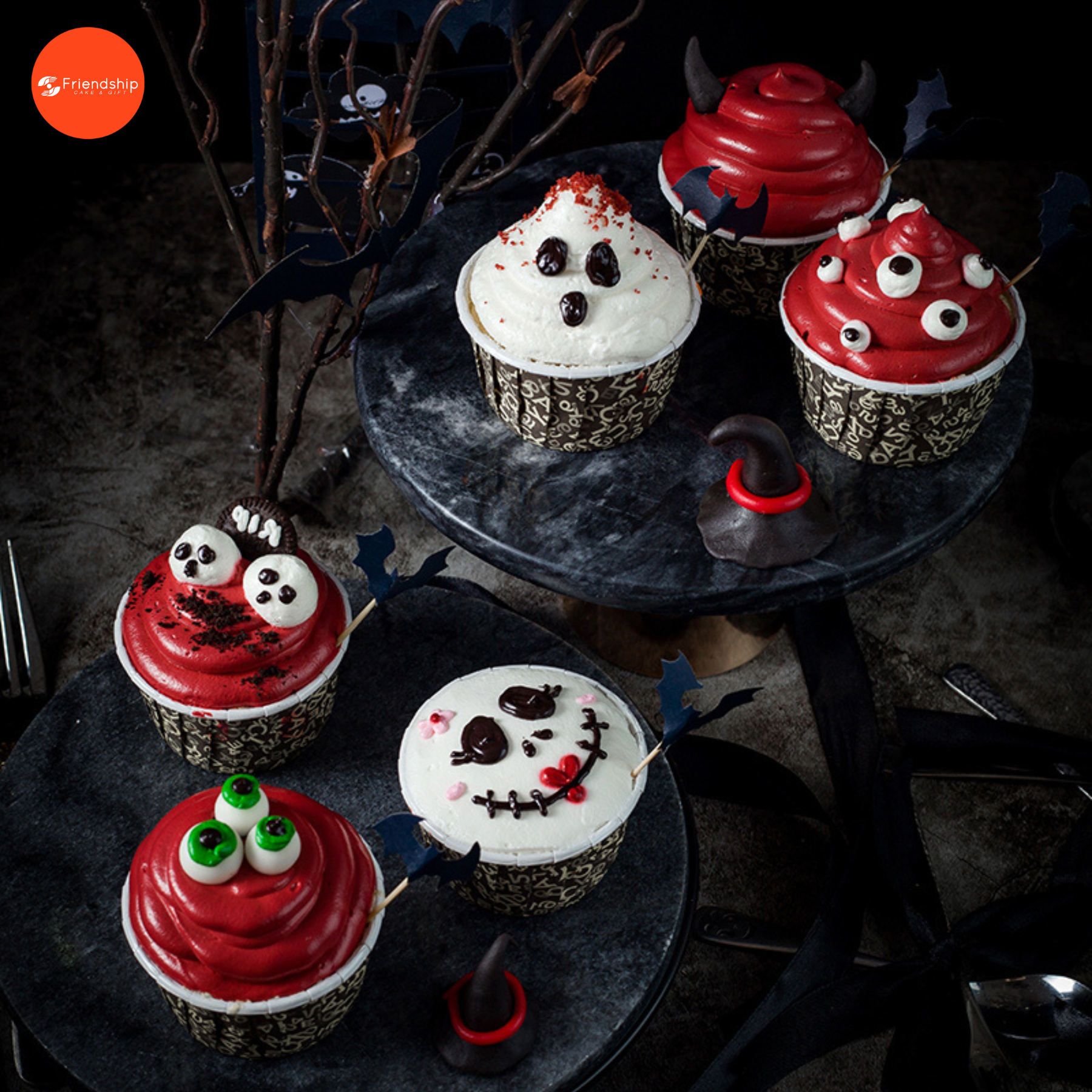 cupcake, halloween